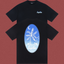 Trapstar Palm Tree Night Oval Graphic Tee - Black