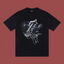 Trapstar Eagle & Broken Chains Graphic Tee - Black