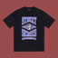 Trapstar Street Series Collegiate Graphic Tee - Black