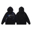Trapstar Style Autumn/Winter Lightning & Gradient Logo Hoodie - Black