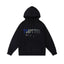Trapstar Style Autumn/Winter Blue-Grey Gradient Hoodie - Black
