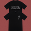 Trapstar Bubble Graffiti Logo Tee - Black