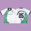 Trapstar x Wray & Nephew Graphic Football Jersey - White/Green