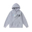 Trapstar Style Autumn/Winter Blue-Grey Gradient Hoodie - Heather Grey