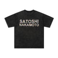 Satoshi Nakamoto Studded Tee