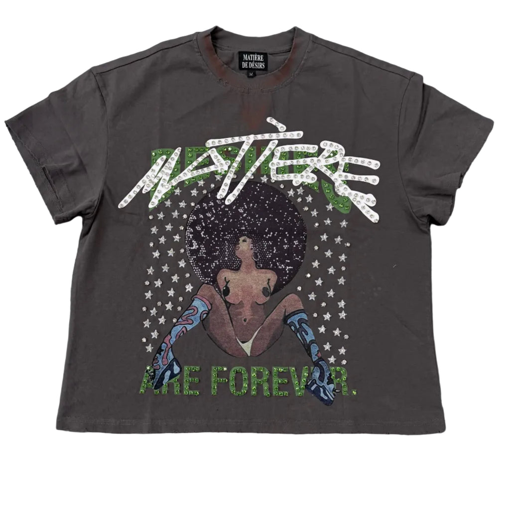 Matiere De Desirs Afro Tee Grey