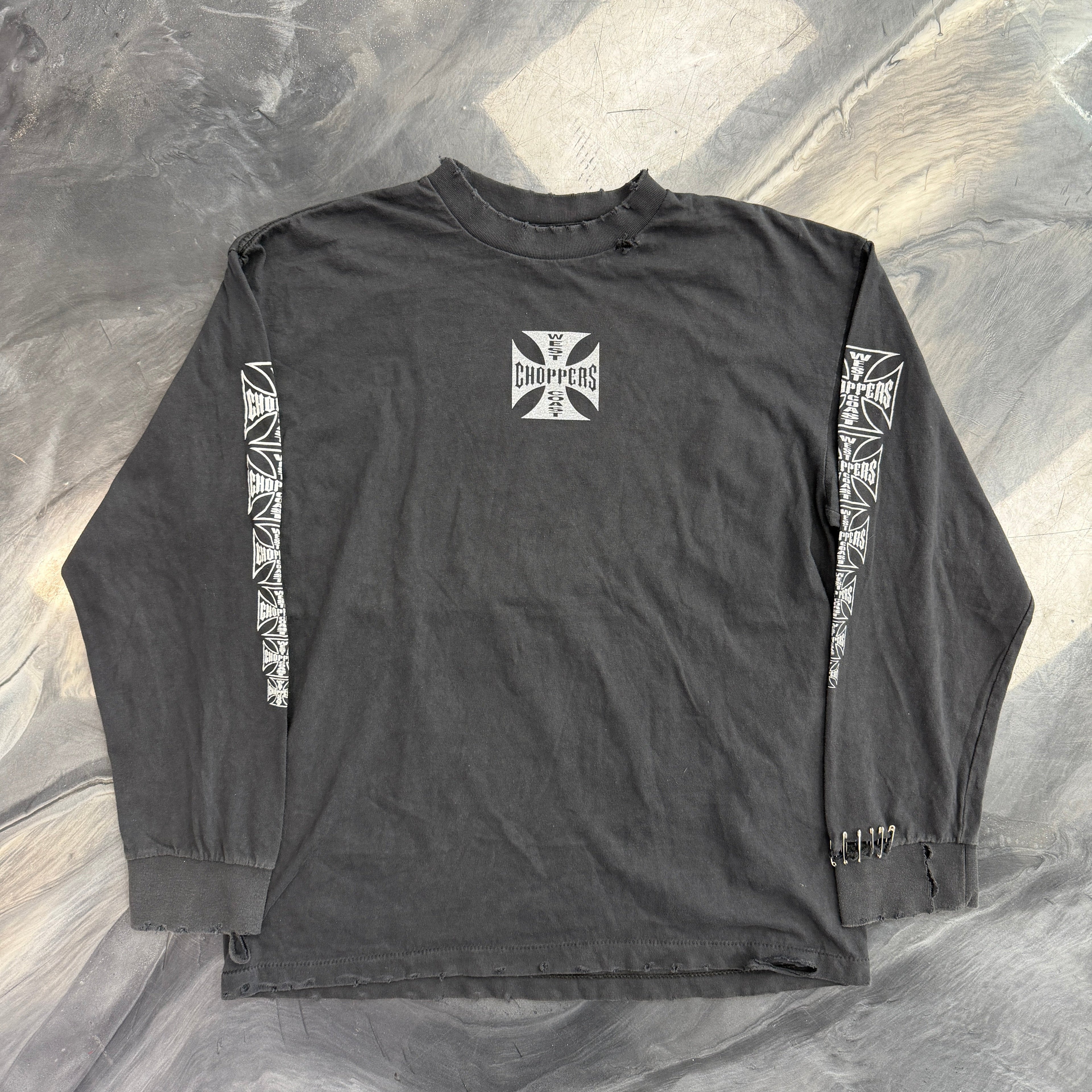 West Coast Choppers Vintage Long Sleeve T-Shirt