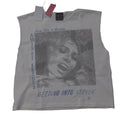 AMIS ET FLEURS “Getting into Heaven" cutoff t-shirt