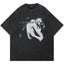 'Reborn' Acid Wash Graphic T-Shirt
