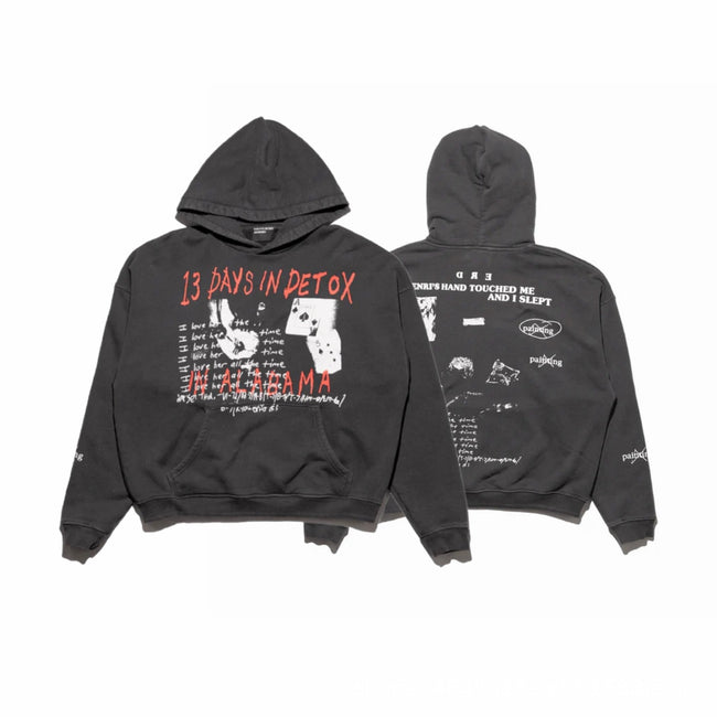 ERD 13 Days In Detox Hoodie Main Image