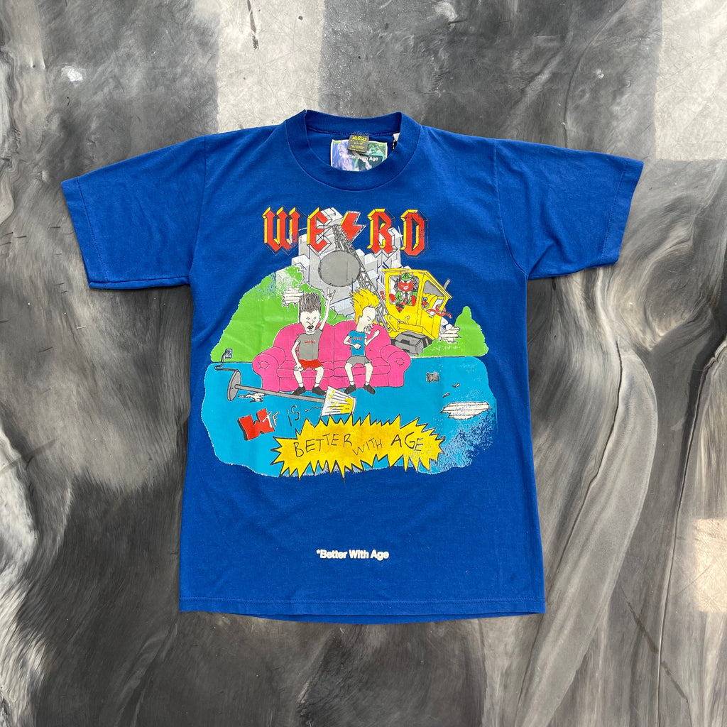 Better With Age Angus Beavis and Butt-Head graphic Tee