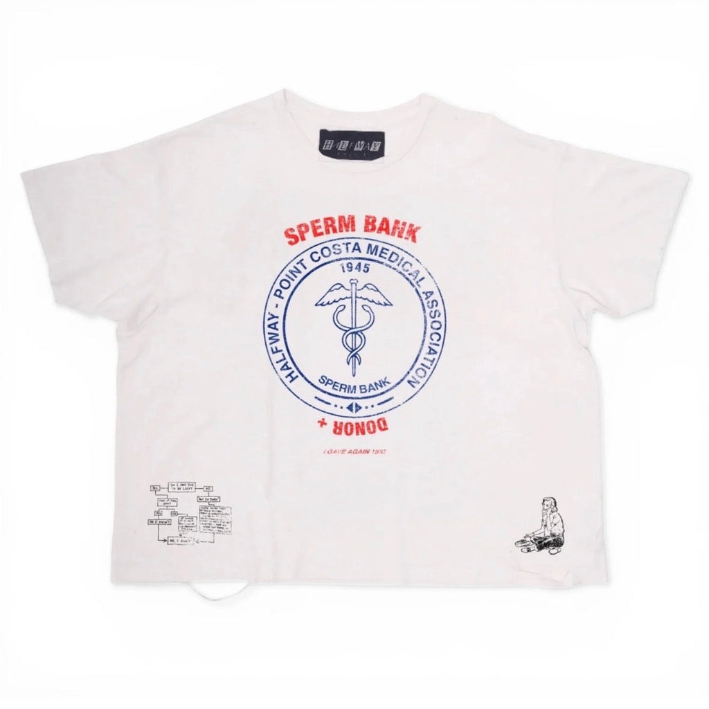 Halfway Point Sperm Bank Tee