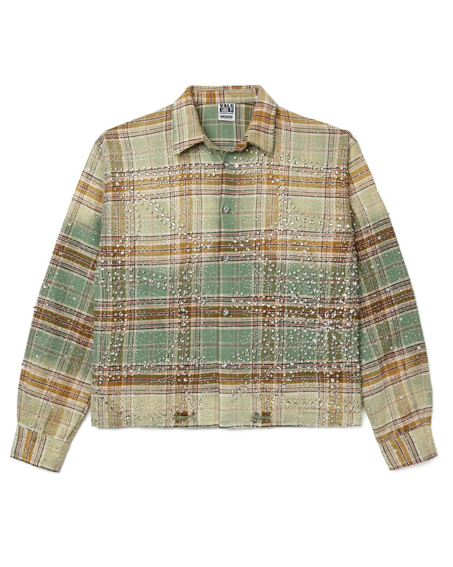 Vale Forever Mystical Jeweled Flannel Green Hover Image