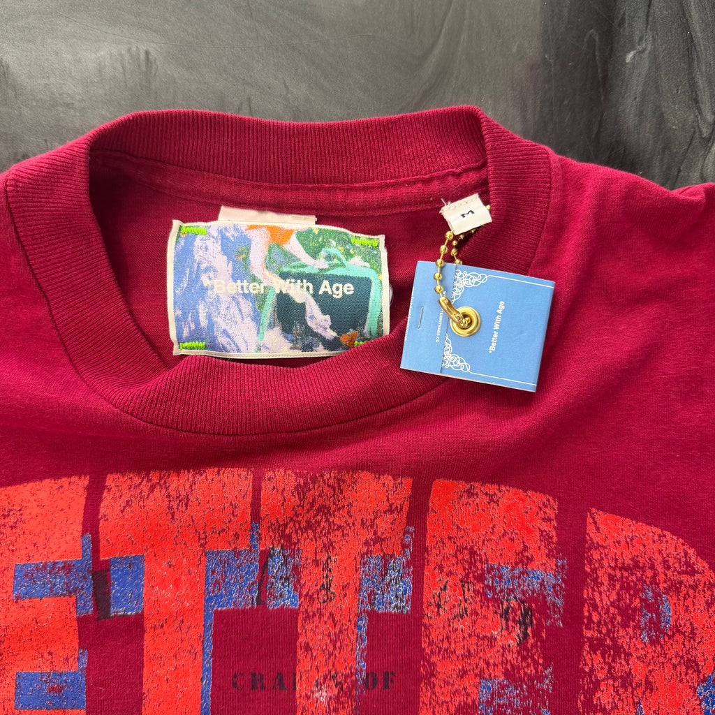 Better With Age Elian Tee dark Red