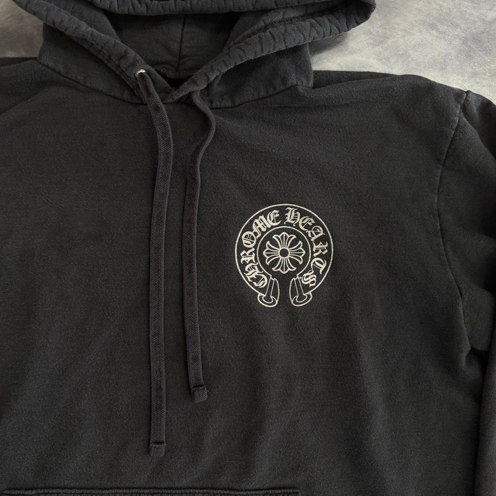 Chrome Hearts Silver Glitter
Hoodie Black ONLINE EXCLUSIVE