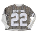 Bottega Desires War Long Sleeve T-Shirt Camo/White