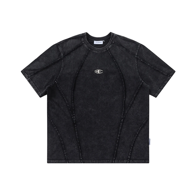 Acid Wash Seam Detail T-Shirt Hover Image