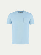 Light Blue Terry Towelling T-Shirt