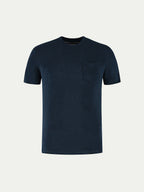 Navy Terry Towelling T-Shirt