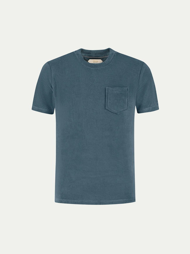 Sea Green Terry Towelling T-Shirt Hover Image
