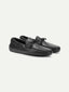 Black Leather Driving Shoes