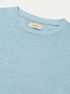 Blue Turquoise Linen City T-shirt