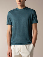 Sea Green Linen City T-shirt