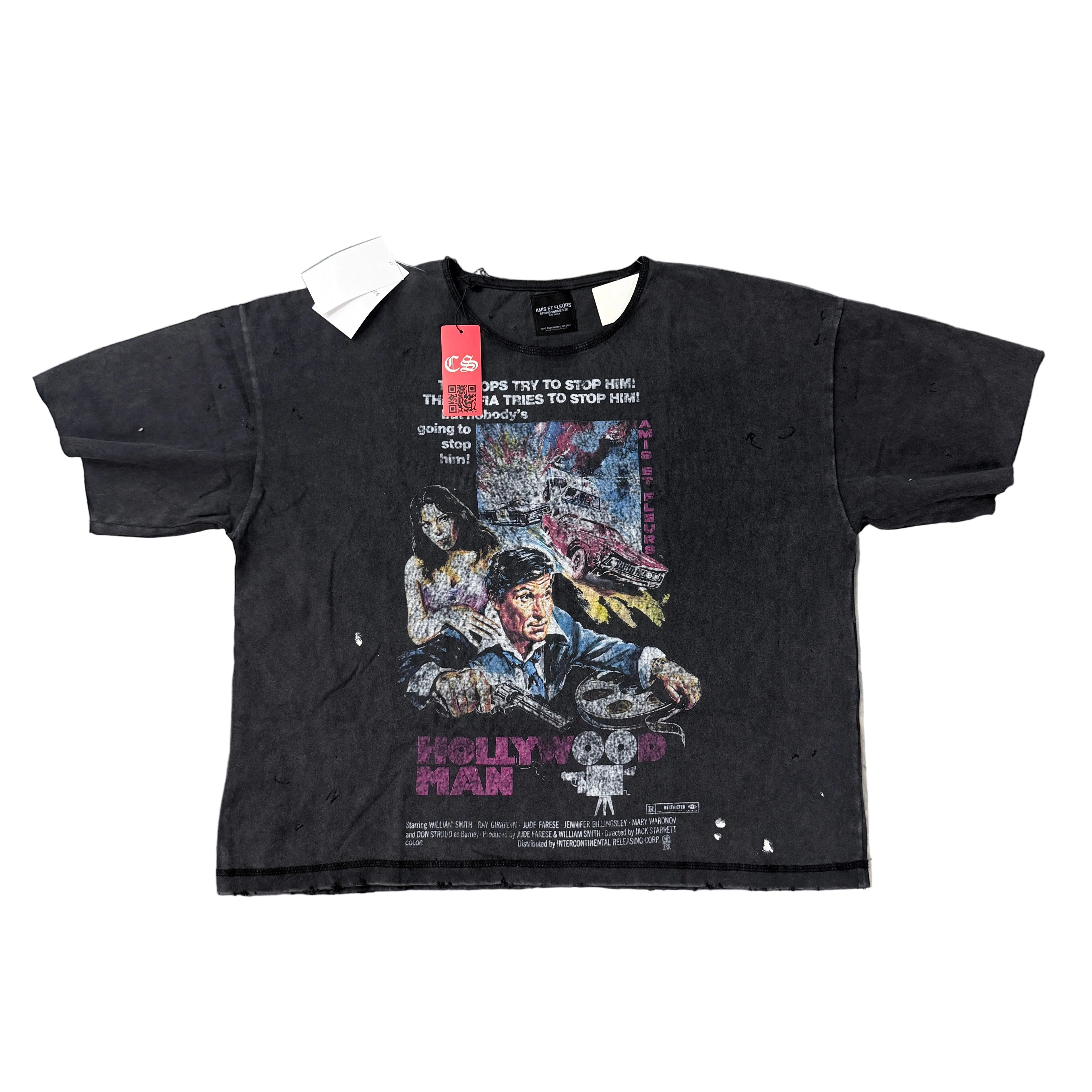 AMIS ET FLEURS “Hollywood man” tee