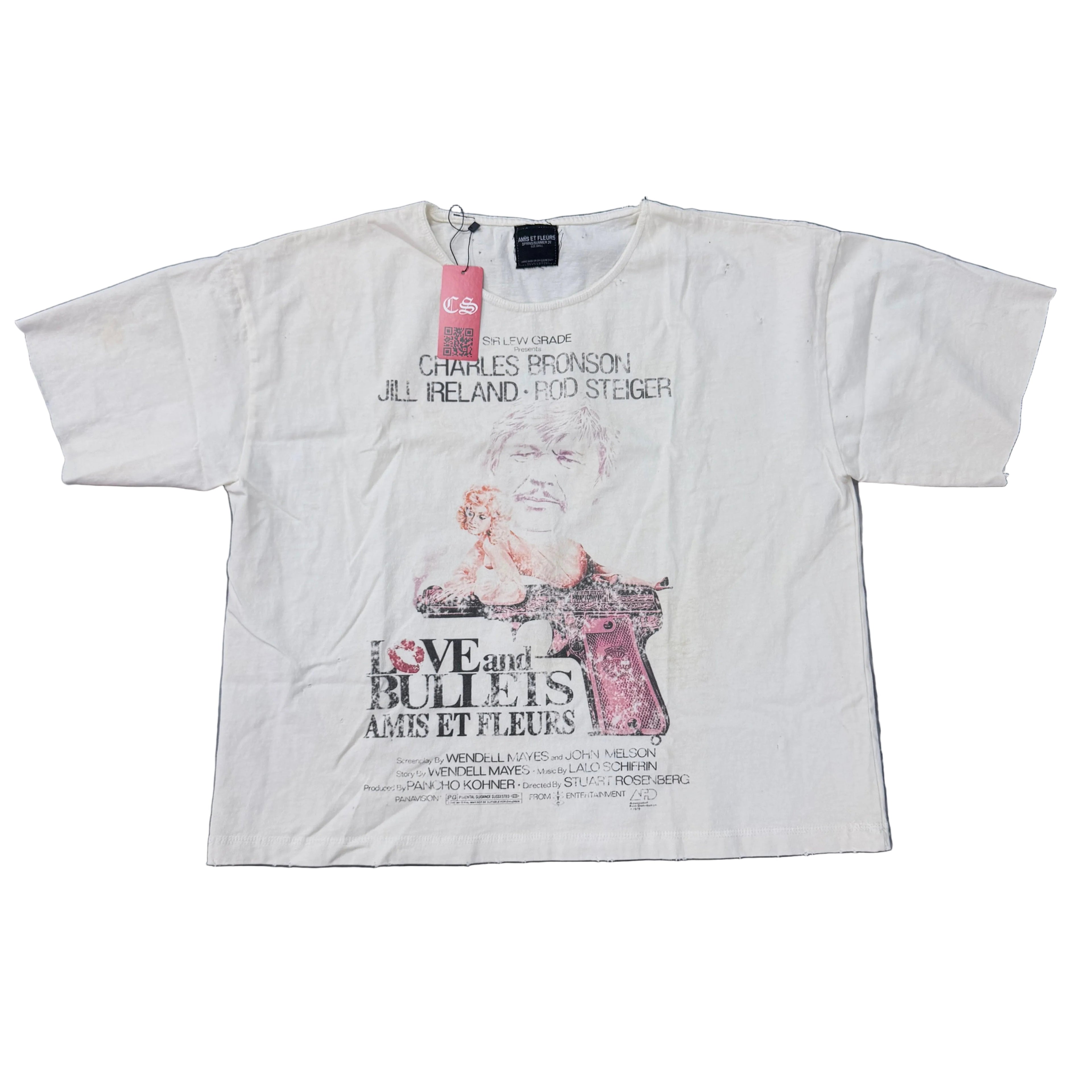 AMIS ET FLEURS “Love and Bullets" t-shirt