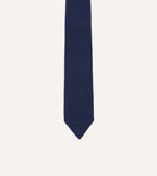 Indigo Pure Cashmere Solid Tipped Tie