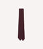 Red Shantung Silk Hand-Rolled Tie