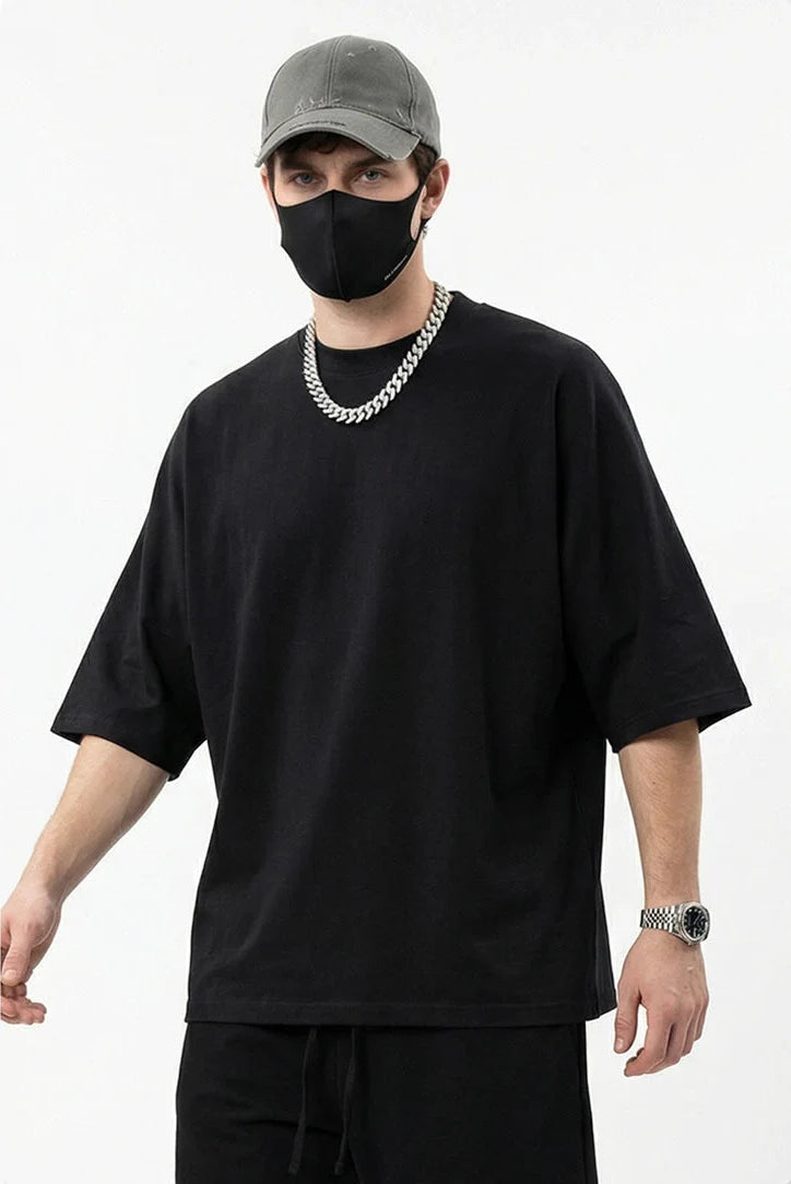 Essential Wide Sleeve Boxy T-Shirt