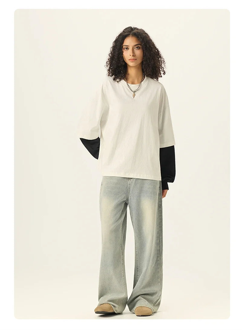 Essential Double Layer Long Sleeve T-Shirt
