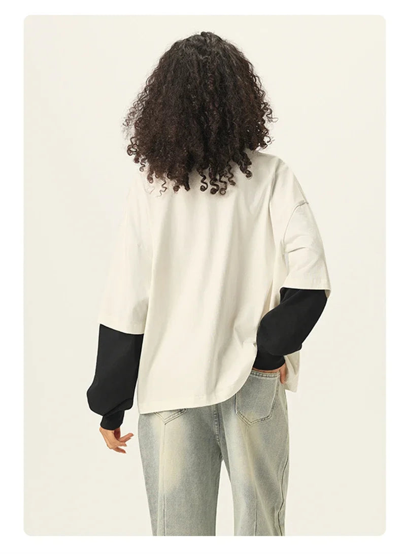 Essential Double Layer Long Sleeve T-Shirt