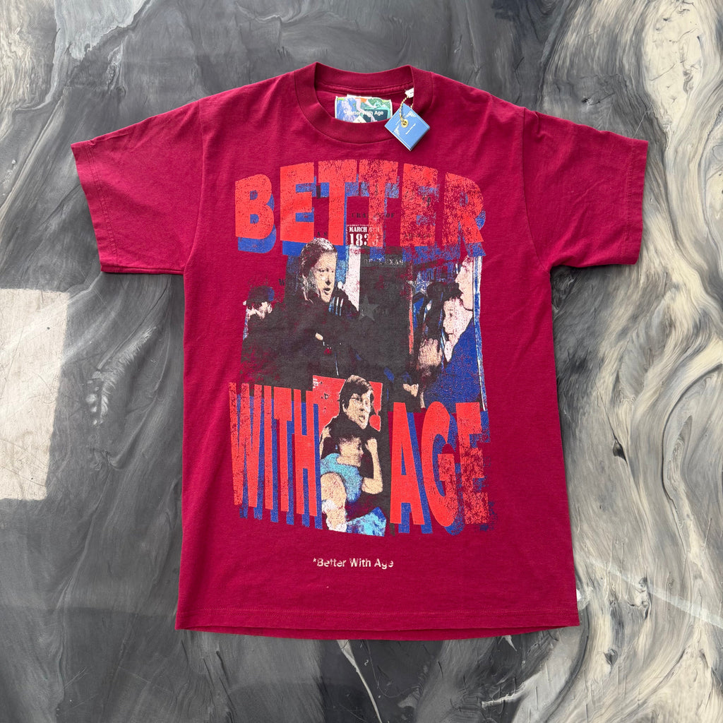 Better With Age Elian Tee dark Red
