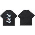 'Fall in Love with You' Acid Washed Graphic T-Shirt