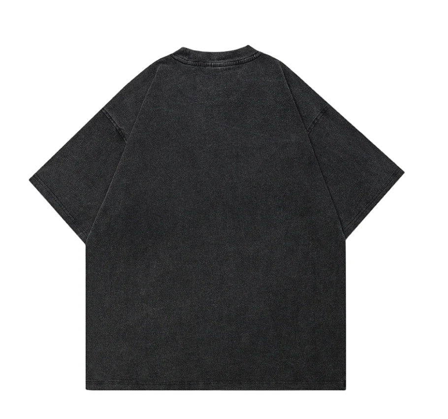Fangs Graphic Acid Wash T-Shirt