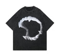 Fangs Graphic Acid Wash T-Shirt