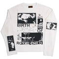 Birth Of A Royal Child 90s Hollywood Long Sleeve Tee WHT　