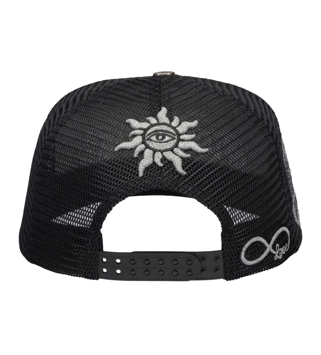 Godspeed Forever Trucker 3M Reflective Hat Black