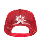 Godspeed Forever Trucker Hat Red/Blue/White