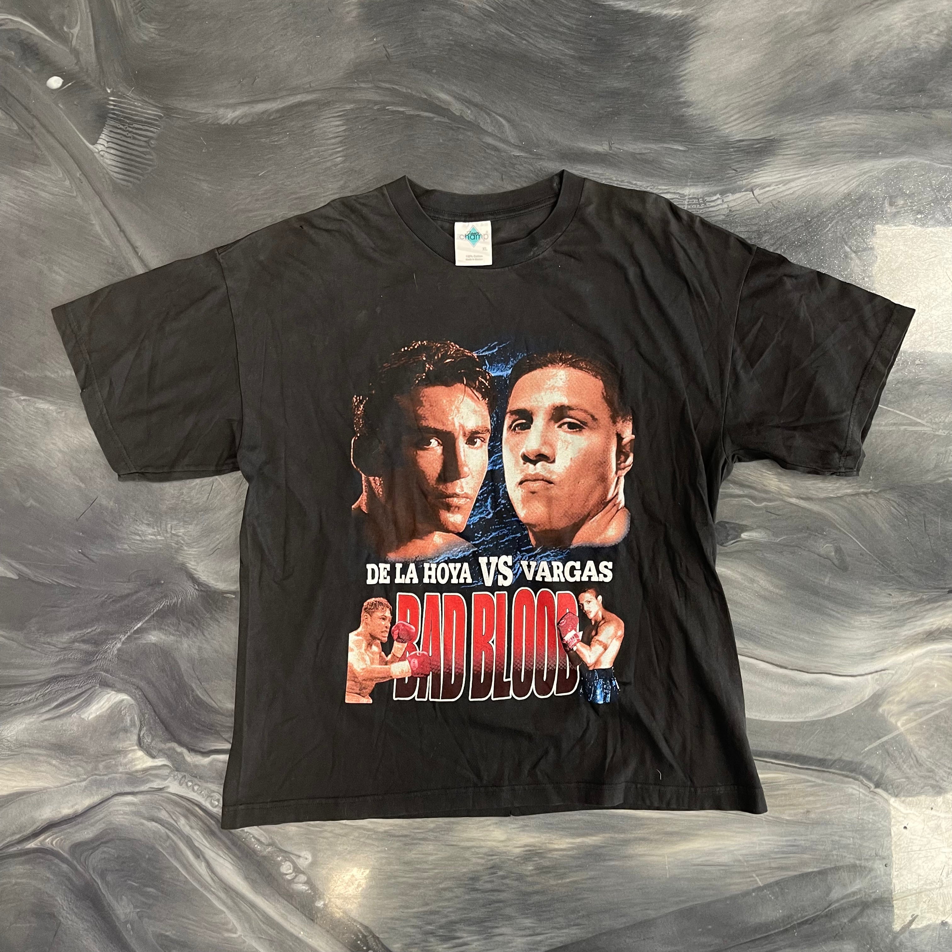 Vintage Dela Hoya vs Vargas Rap Tee