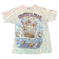 Vintage Grateful Dead Boat Distressed Tie Dye Tee