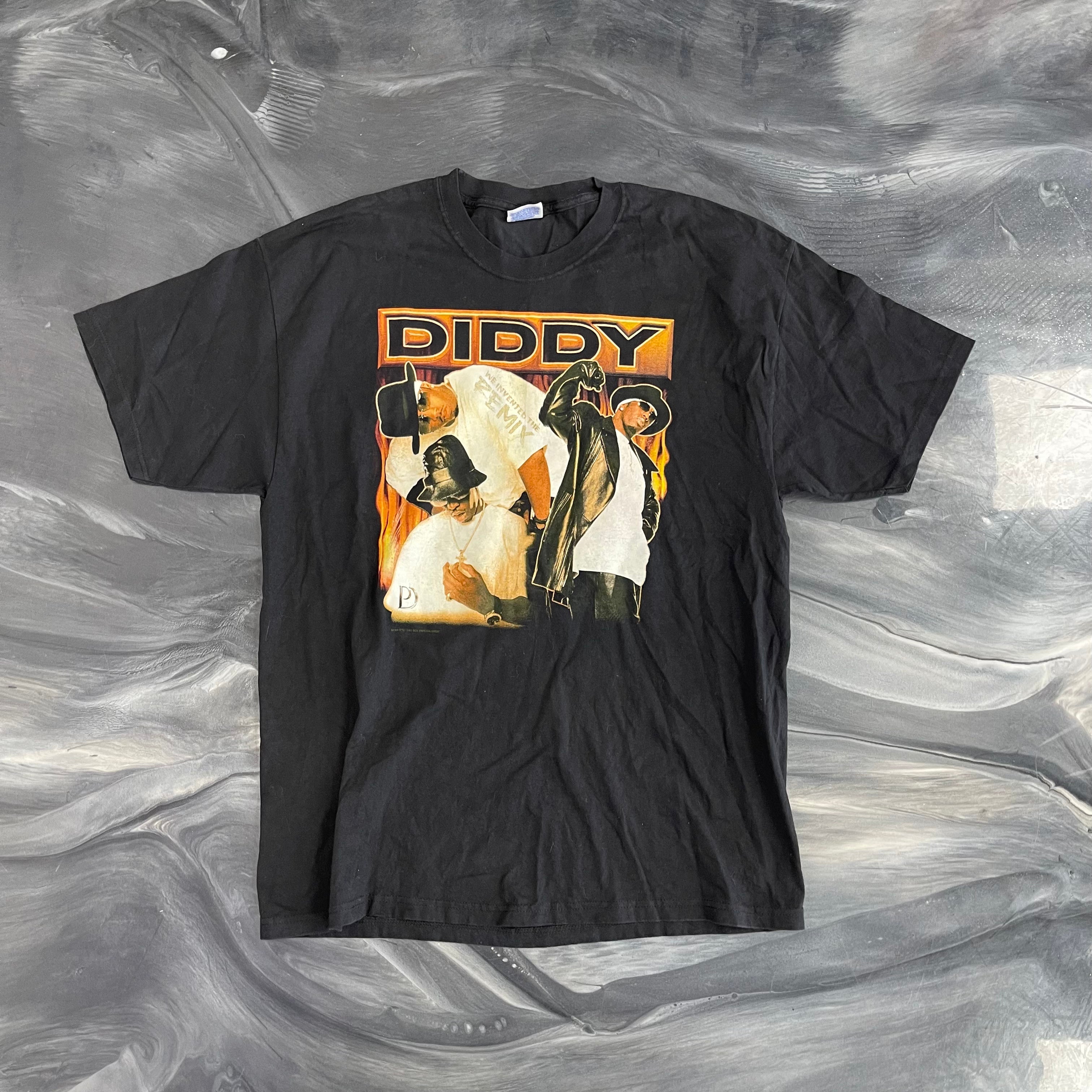 Vintage P Diddy Bad Boys Tee Black