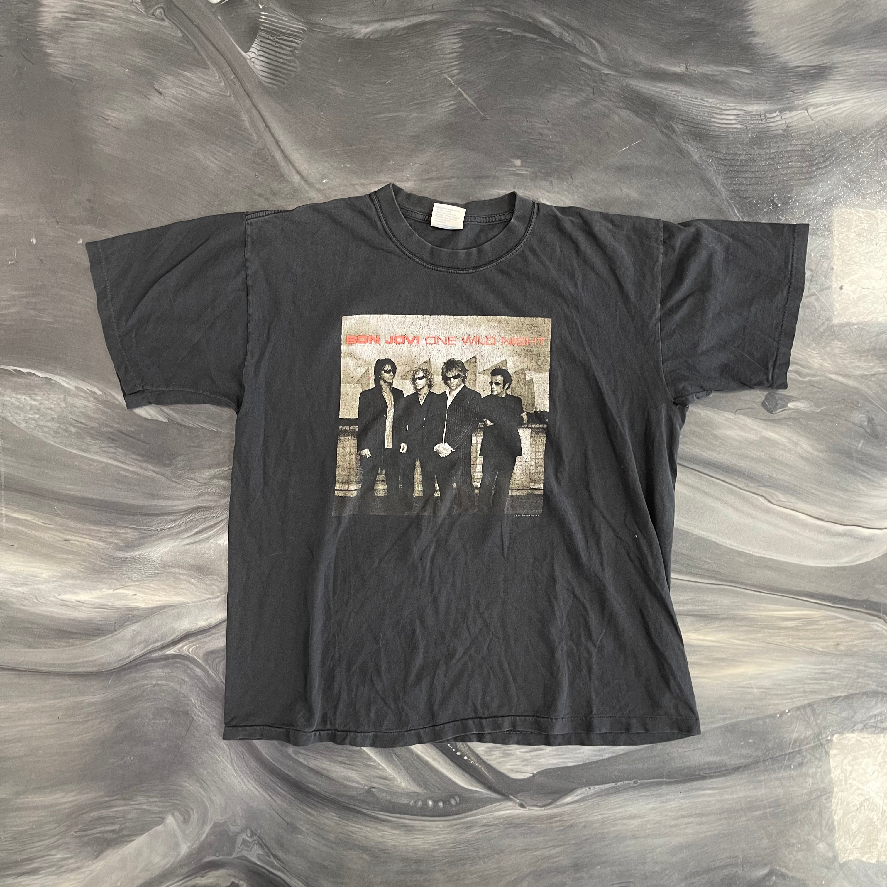 Vintage Bon Jovi Tour Tee Black