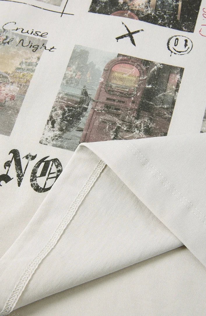 'Lost Summer' Boxy Graphic T-Shirt