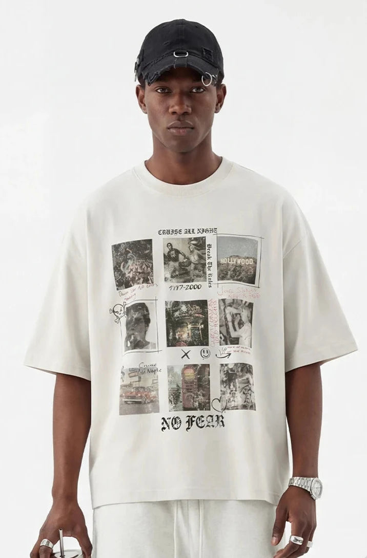 'Lost Summer' Boxy Graphic T-Shirt