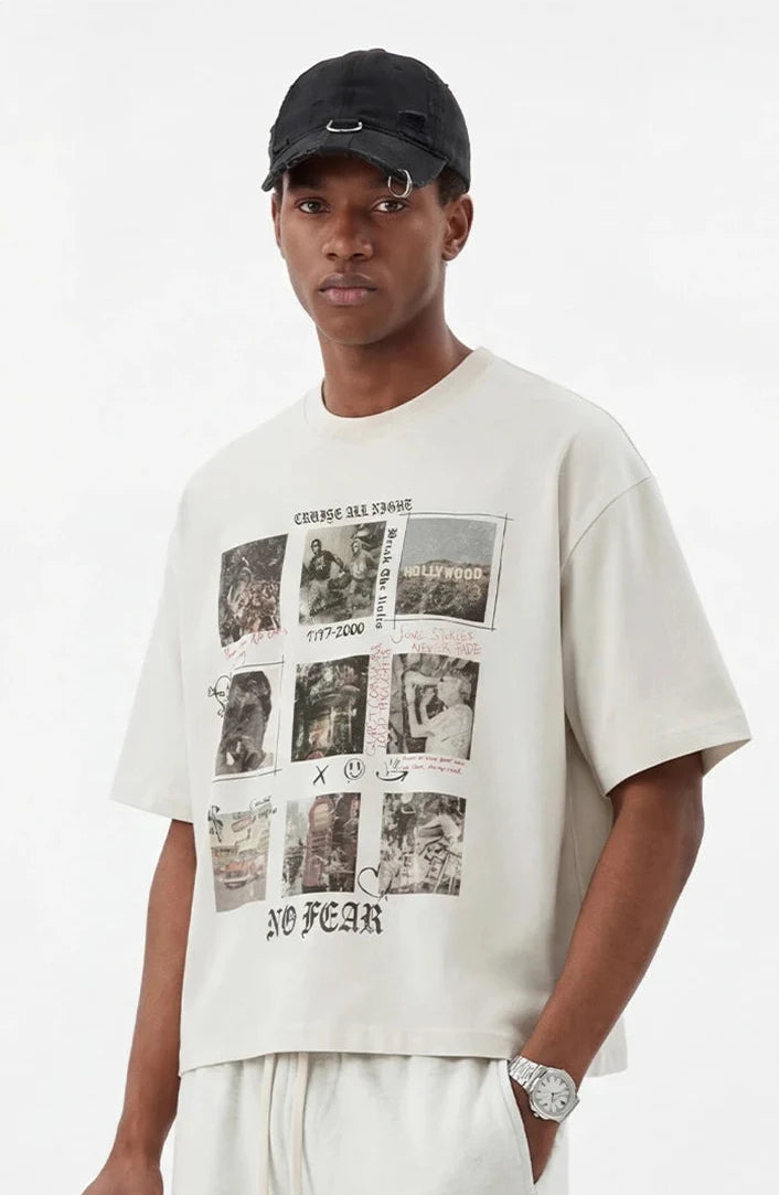 'Lost Summer' Boxy Graphic T-Shirt