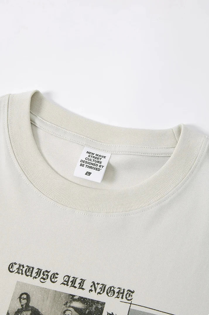 'Lost Summer' Boxy Graphic T-Shirt