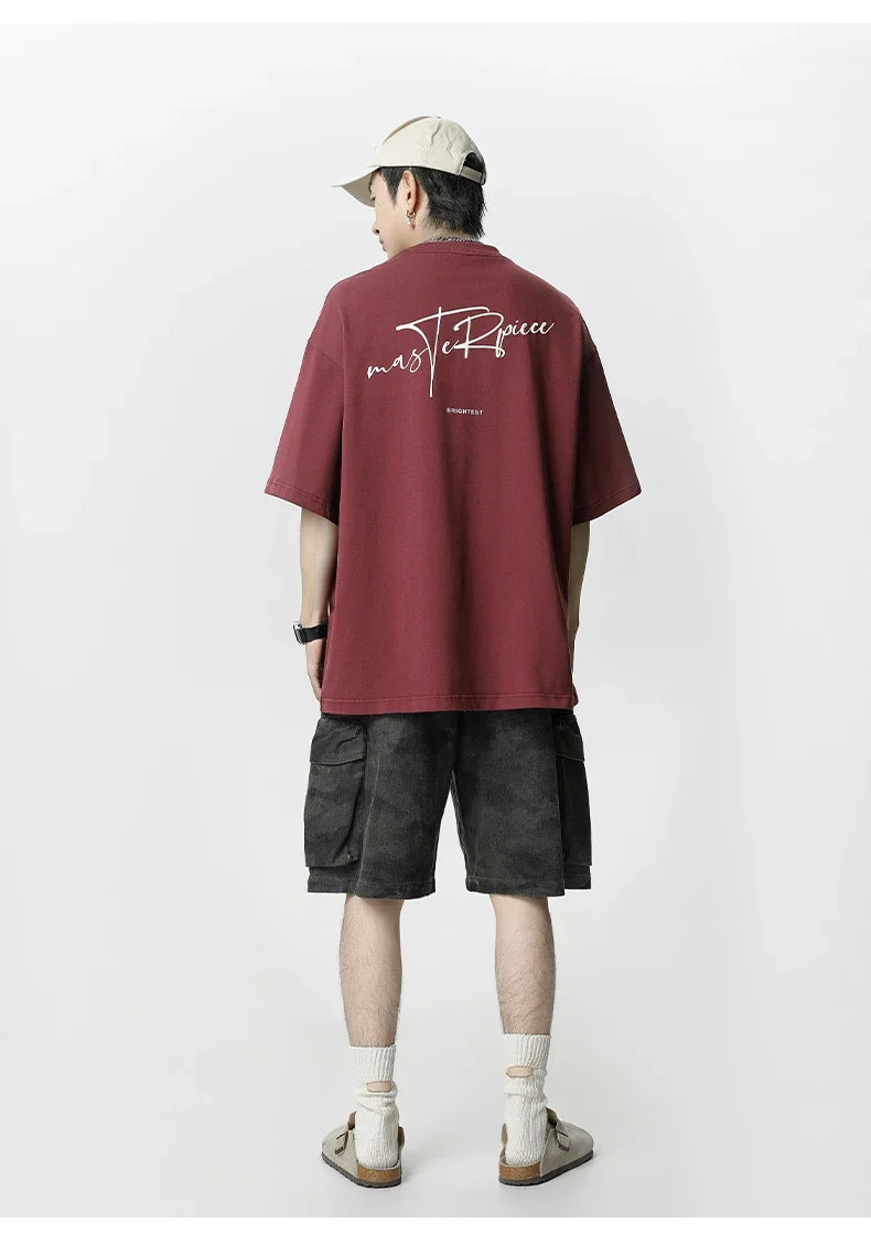 'Masterpiece' Drop Sleeve T-Shirt
